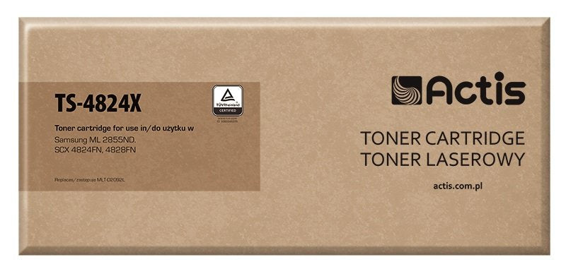 Cartucho De Tóner Actis Ts-4824x (Samsung Mlt-D2092l De Repuesto - Estándar - 5000 Páginas - Negro)