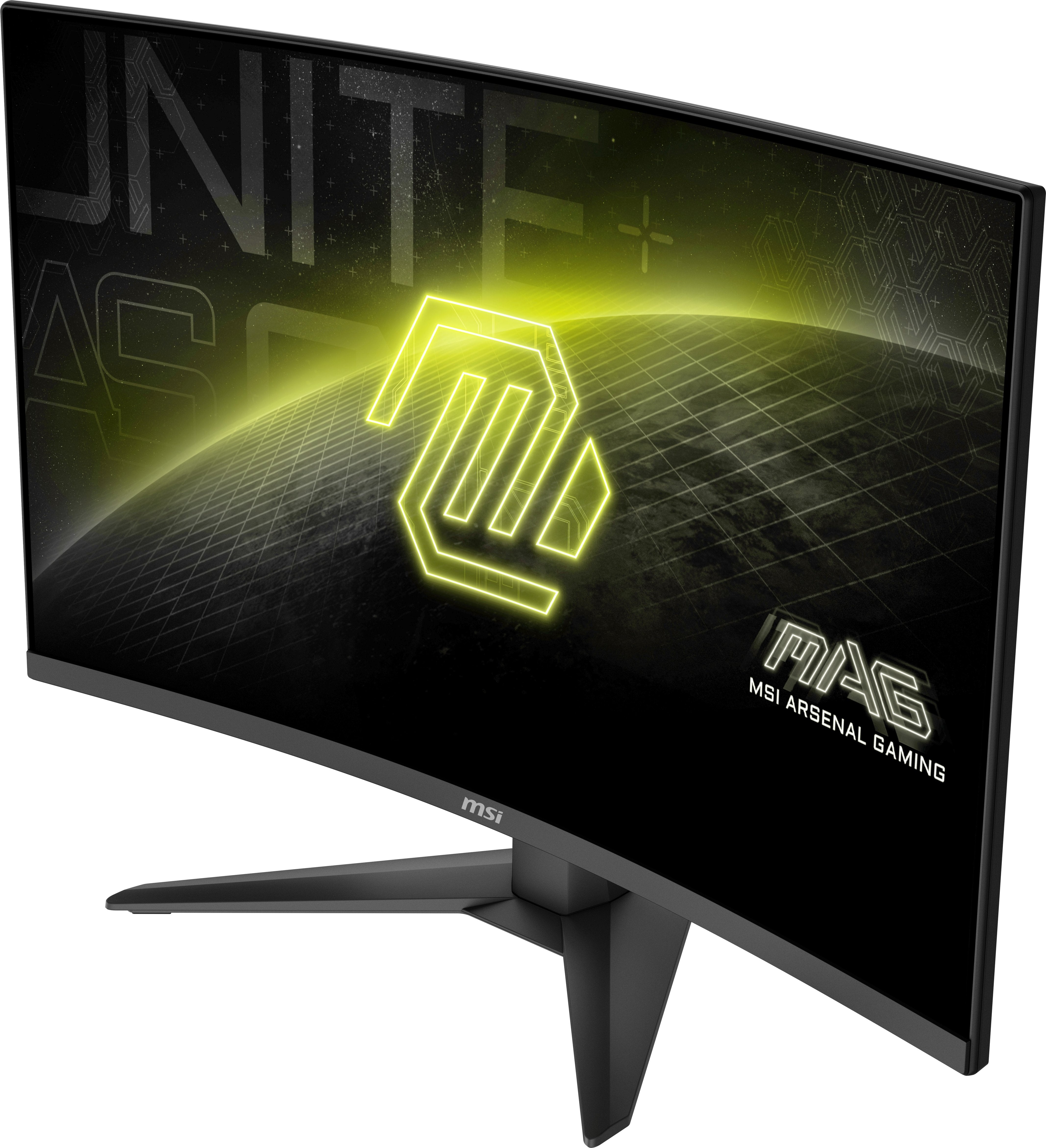 Lcd Monitor Msi Mag 321cqf E18 31.5" Gaming/Curved Panel Va 2560x1440 16:9 180 Hz 0.5 Ms Mag321cqfe18