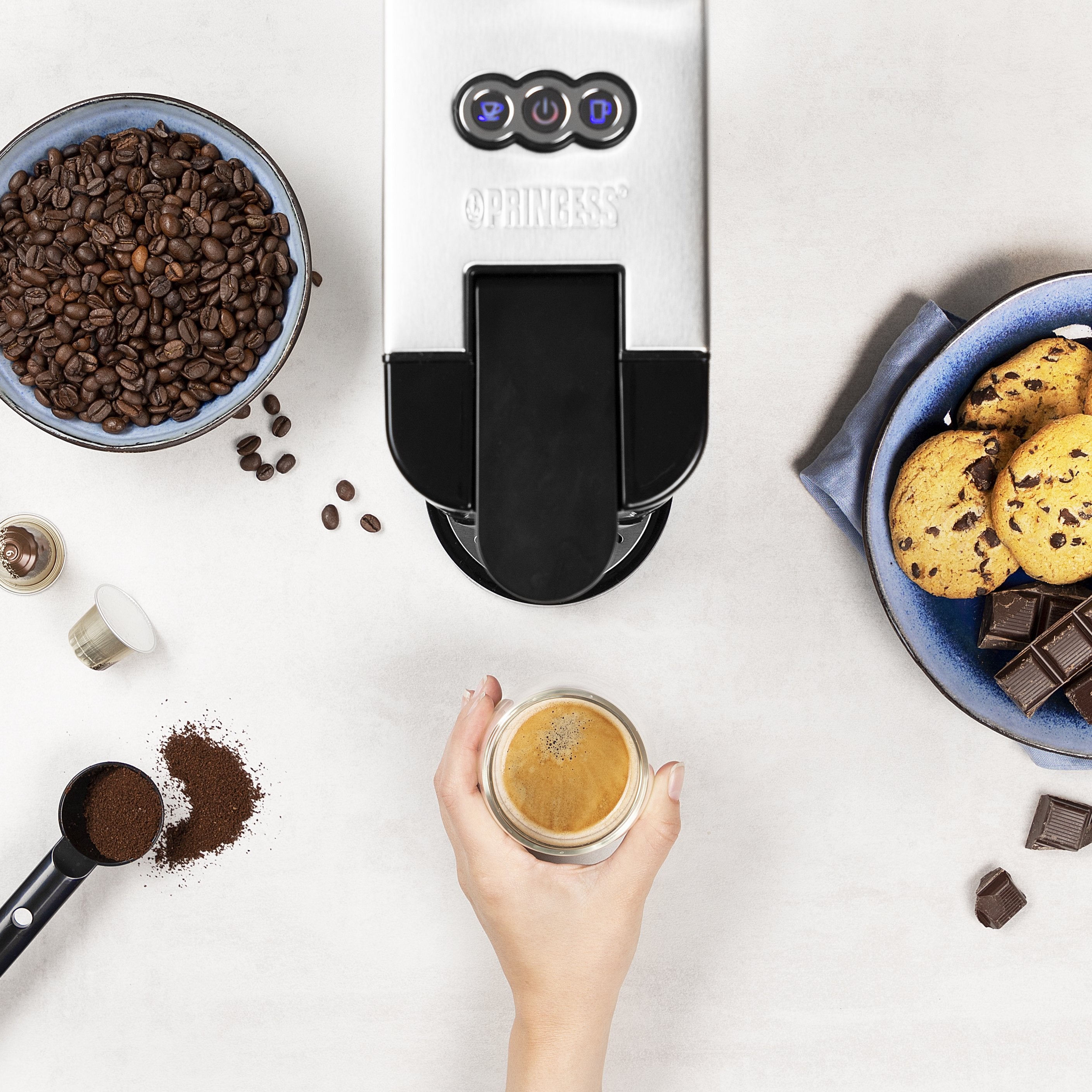 EAN 8713016109262 - Princess 249450 Manual Cafetera de cápsulas 0,8 L imagen 18