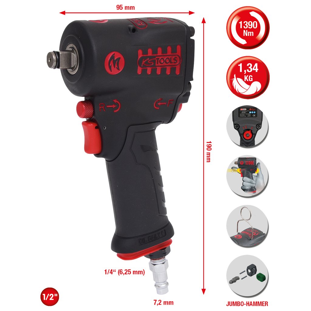 EAN 4042146033180 - KS Tools 515.1270 destornillador eléctrico y llave de impacto imagen 1