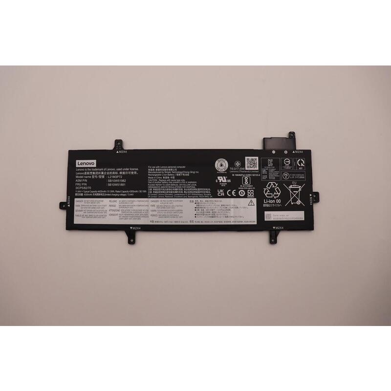 51.5wh Internal Lithium-Ion Battery For Lenovo Thinkpad