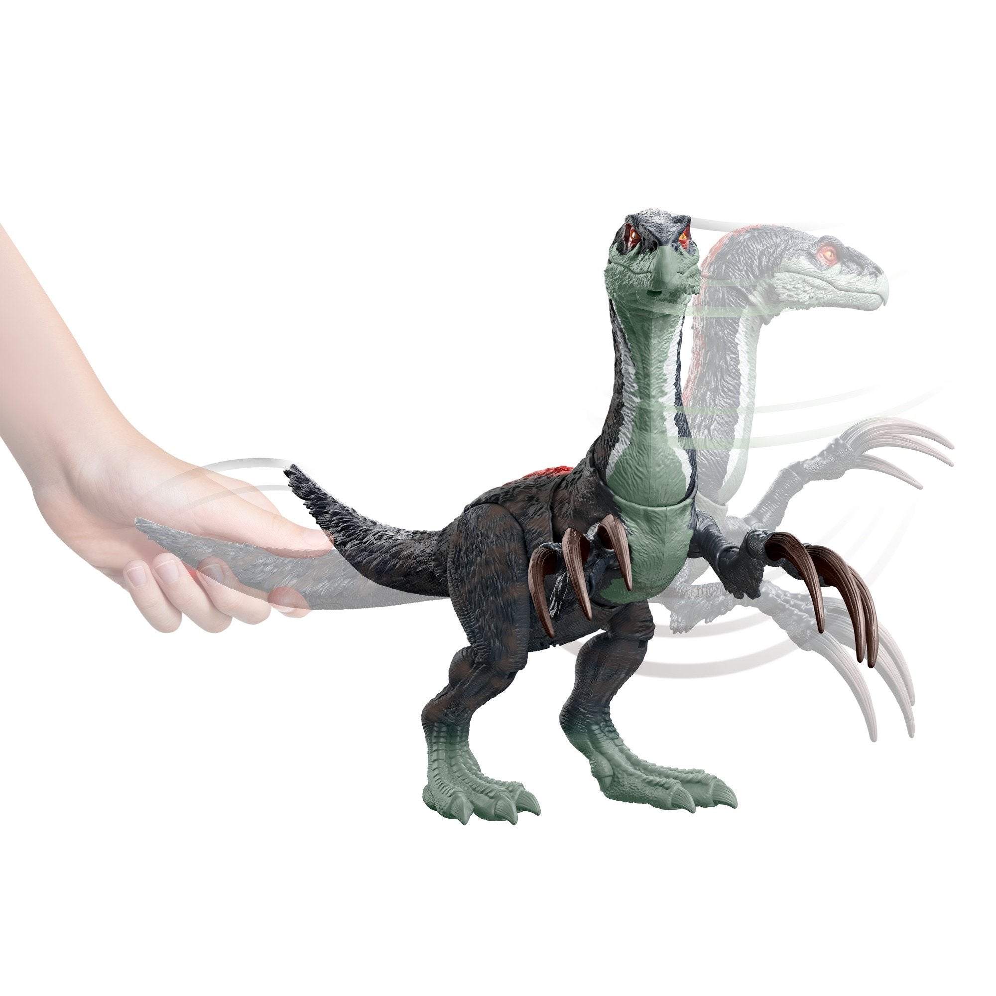 Figura Mattel Jurassic World Sound Slashin'' Therizinosaurus Gwd65