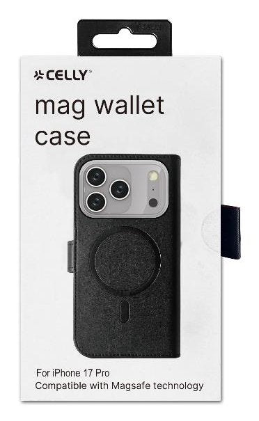 EAN 8021735223993 - Celly WALLYMAG funda para teléfono móvil 16 cm (6.3") Funda cartera Negro imagen 7