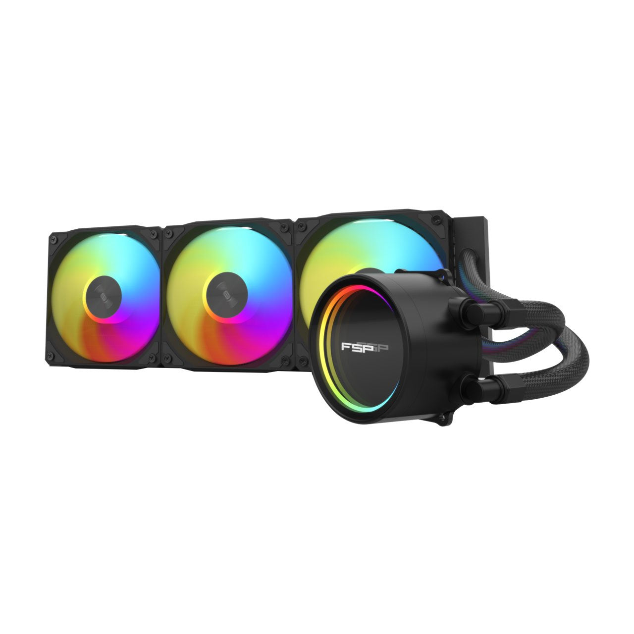 EAN 4711498481559 - FSP AE36-B Procesador Sistema de refrigeración líquida todo en uno 12 cm Negro 1 pieza(s) imagen 1