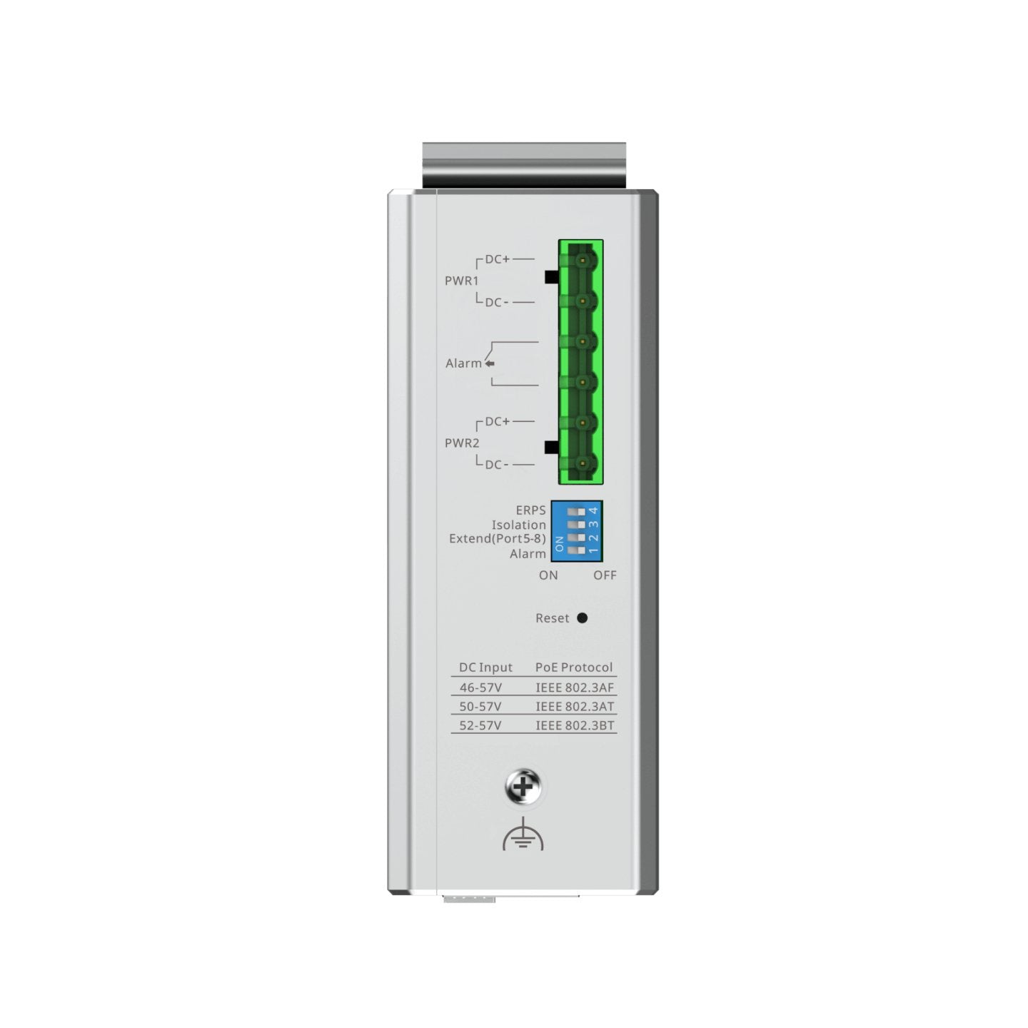 EAN 6976915003457 - Ruijie Networks RG-NIS2100 Gestionado L2 Gigabit Ethernet (10/100/1000) Energía sobre Ethernet (PoE) Negr imagen 4