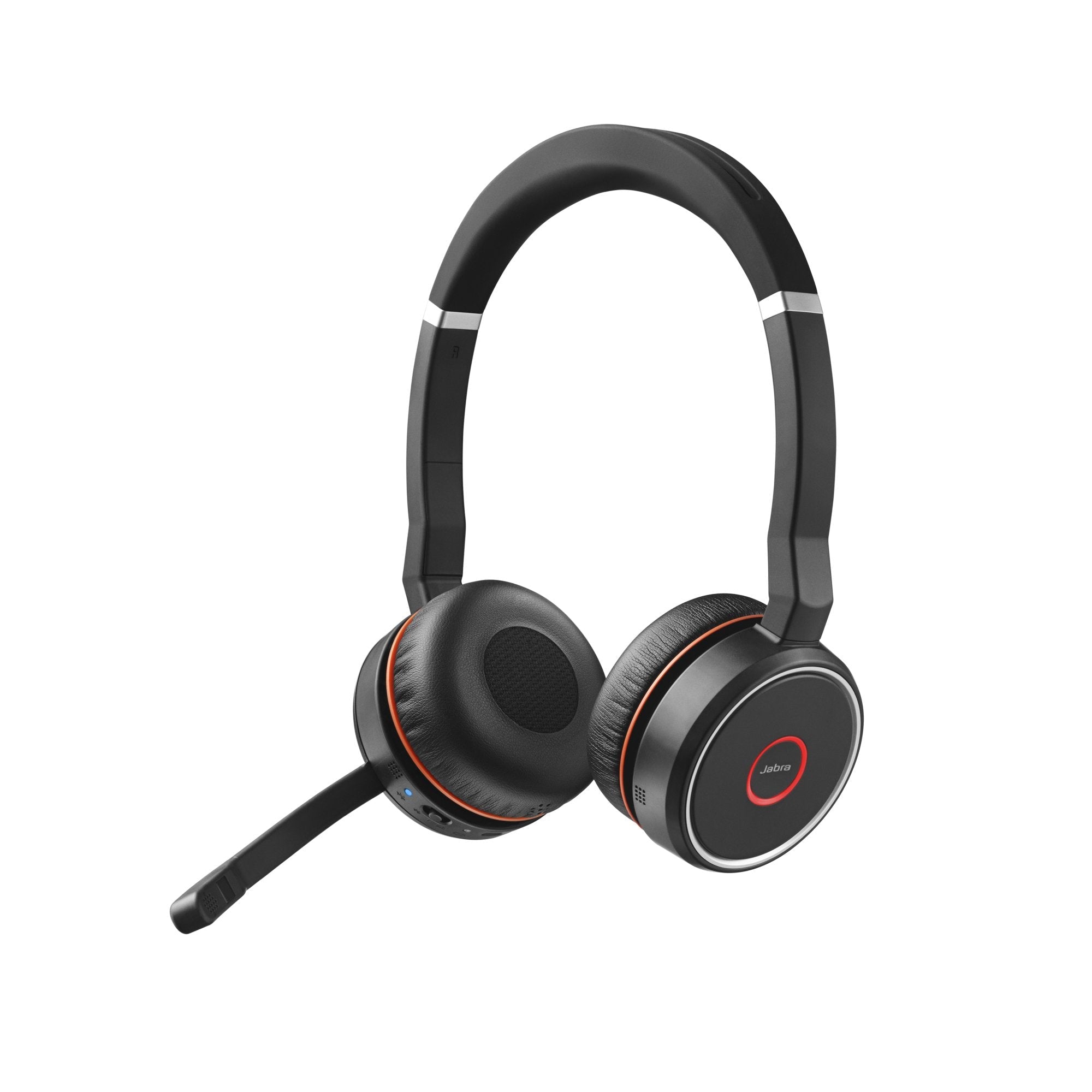 Auriculares Jabra Evolve 75 Se Ms Duo Con Link 380 Y Cargador