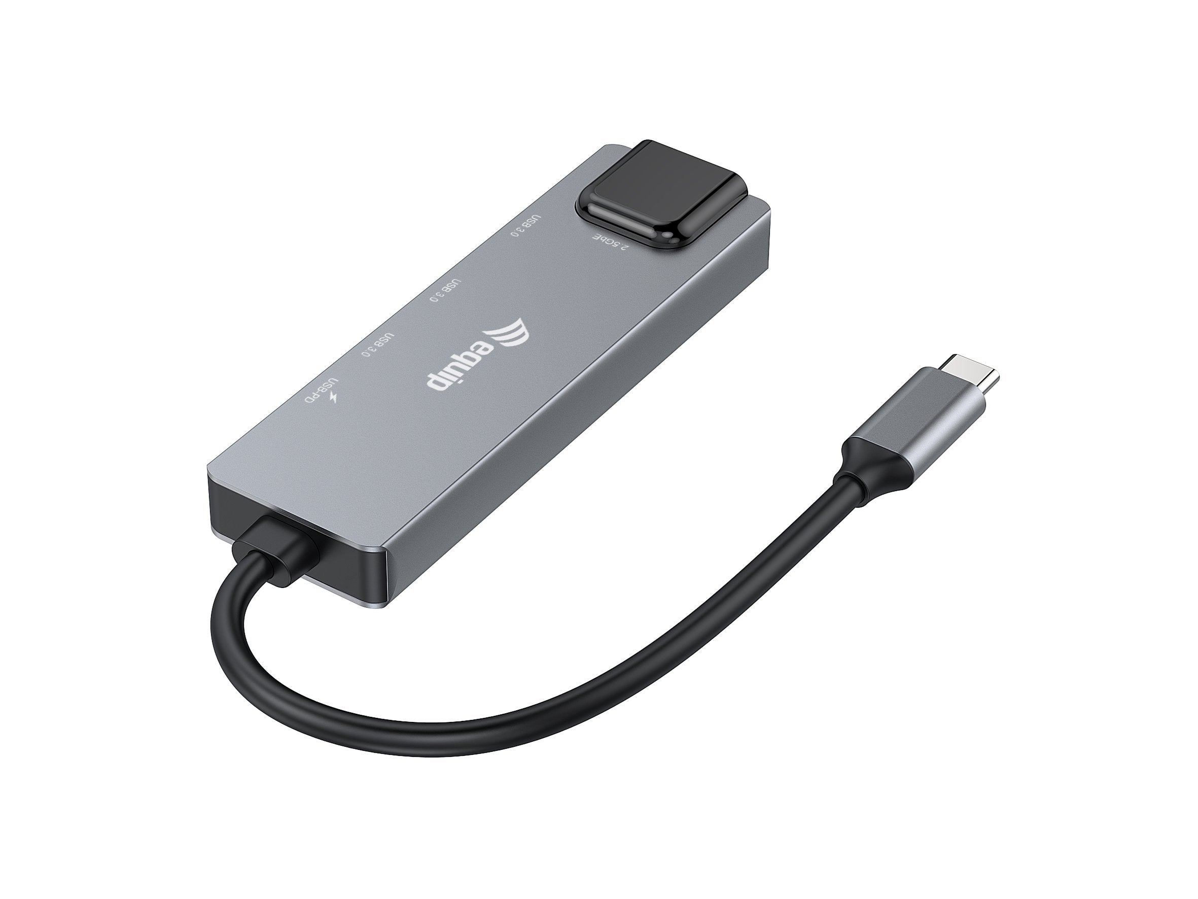 Equip Adaptador Usb-C -> Rj45 10 100 1000 2500 Mbps + Usb 3.2