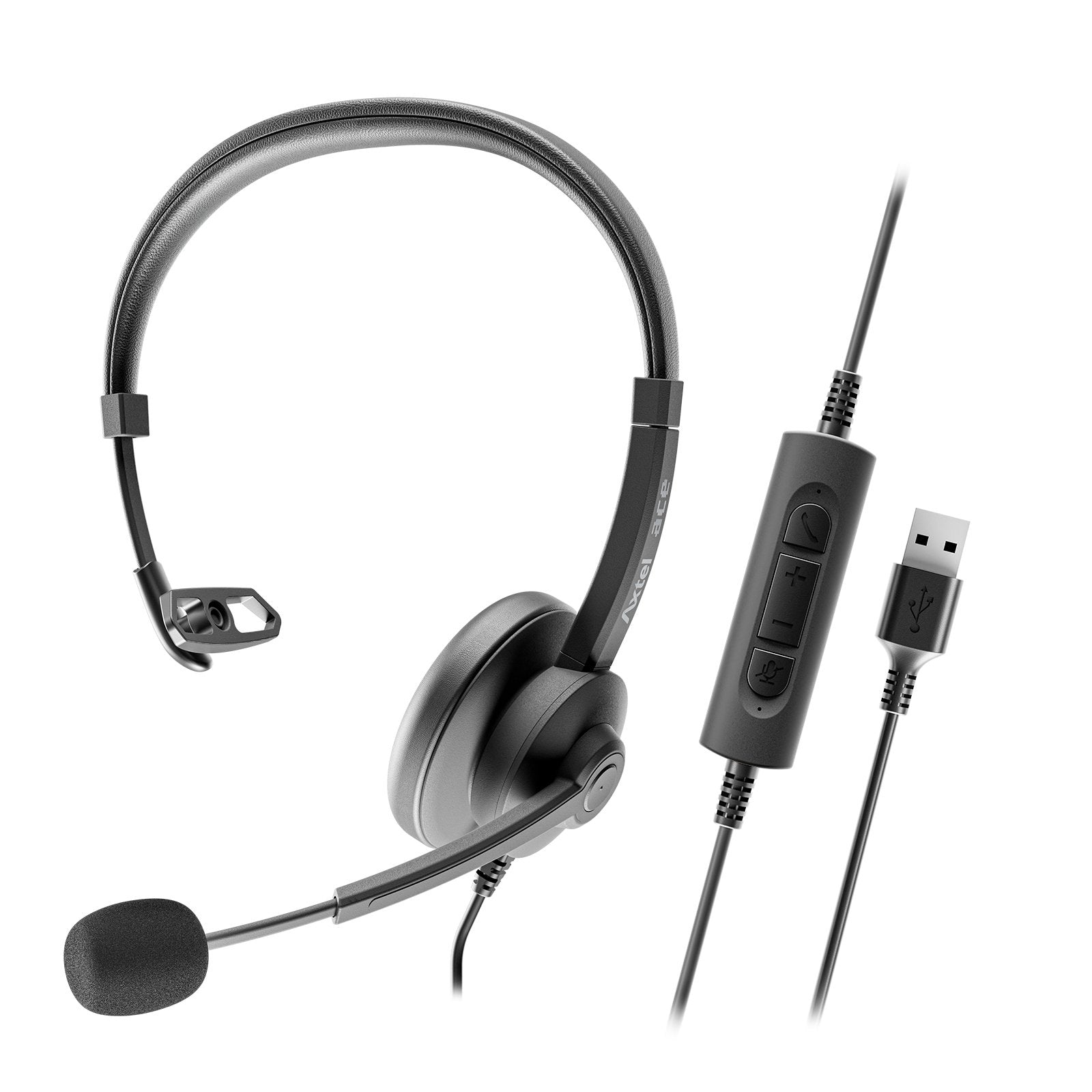 EAN 5901986764120 - Axtel AXH-ACEUCM auricular y casco Auriculares Alámbrico Diadema Oficina/Centro de llamadas USB Type-C / imagen 1