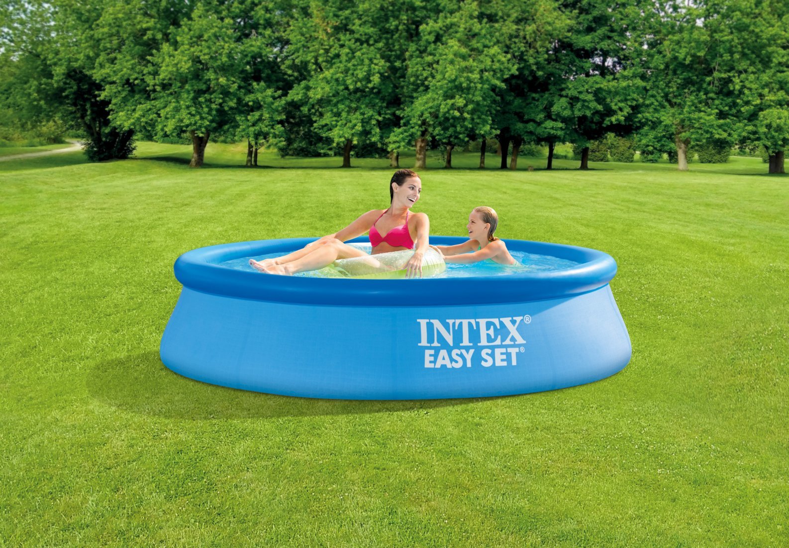Piscina Hinchable Con Depuradora, 244 X 61 Cm