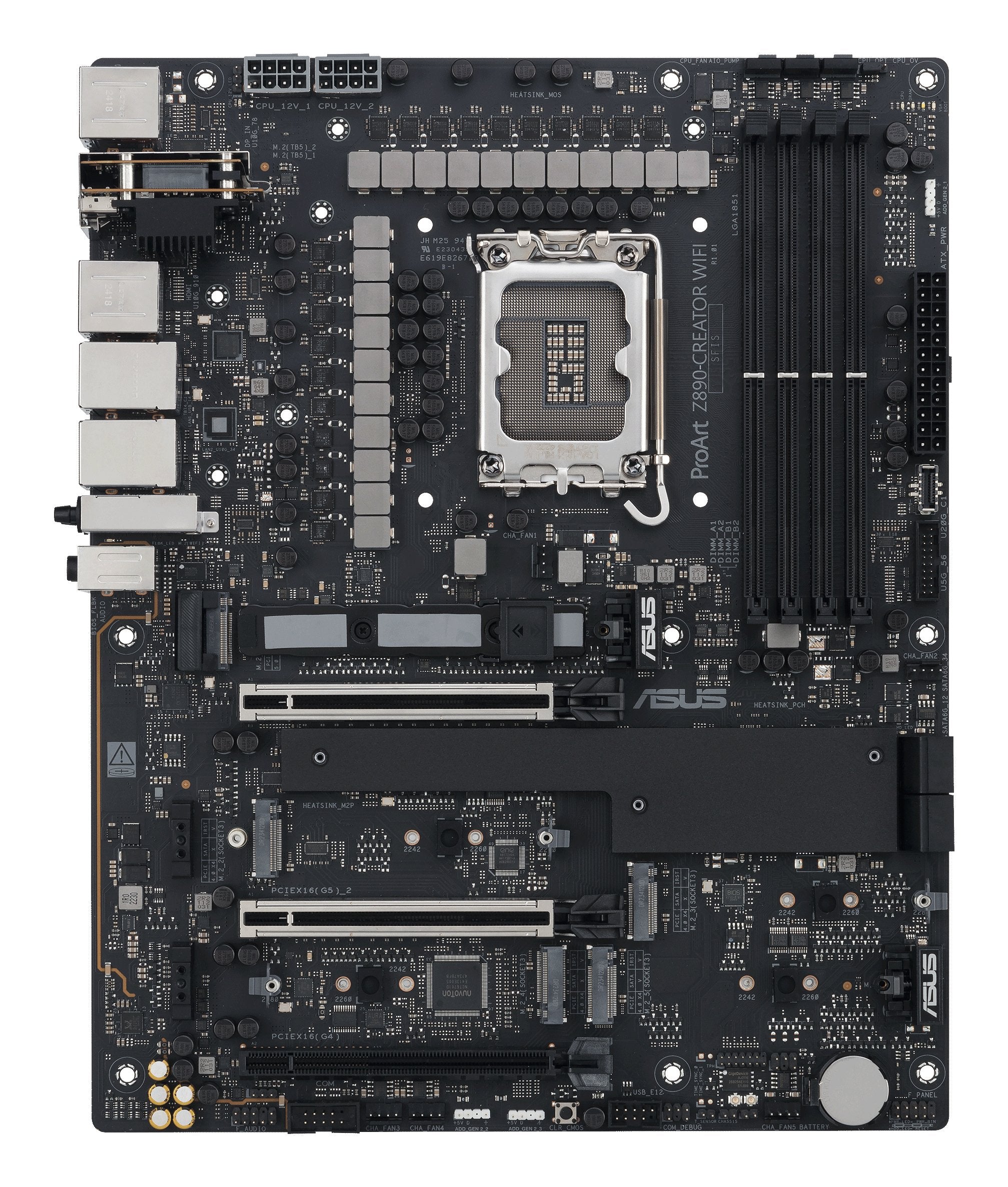 EAN 4711387766163 - ASUS PROART Z890-CREATOR WIFI Intel Z890 LGA 1851 (Socket V1) ATX imagen 10