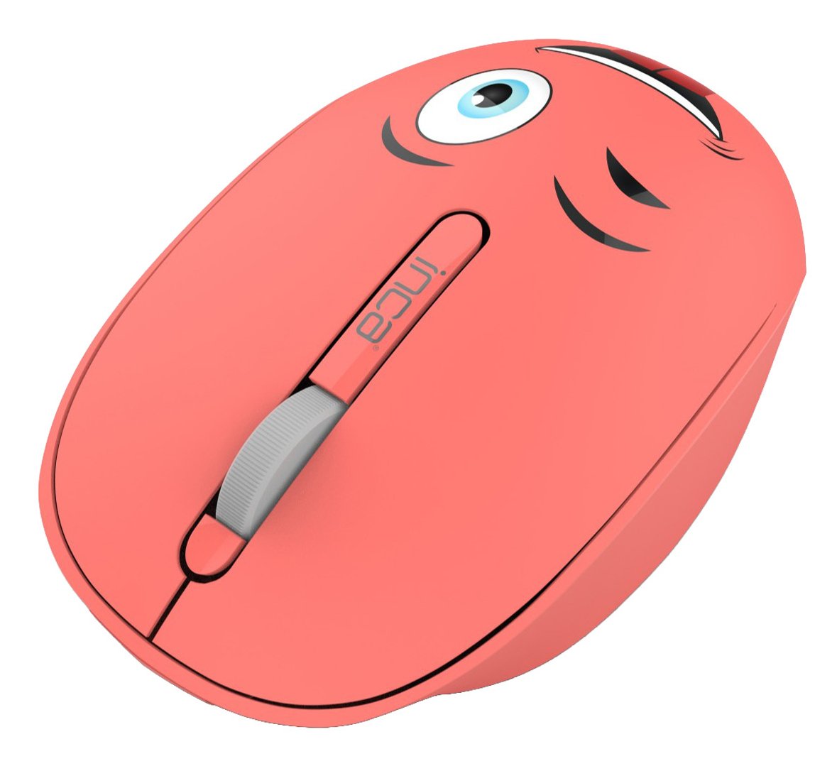 Inca Wrls Raton 1200dpi 3tamen 2.4ghzusb-A Weeny Emoji Or