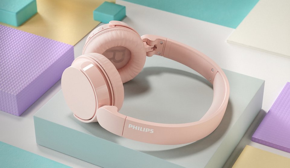 Auricular Philips Tah4209pk/00 Rosa Bluetooth