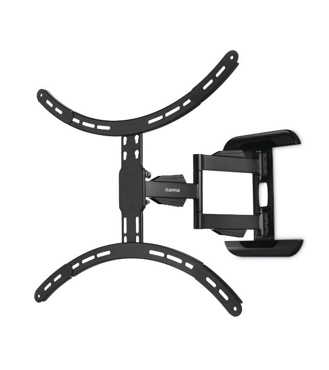 Soporte Mural Televisor, Negro, Doble Brazo Articulado, De 37 A 75 Pulg, Carga Máx. 45 Kg