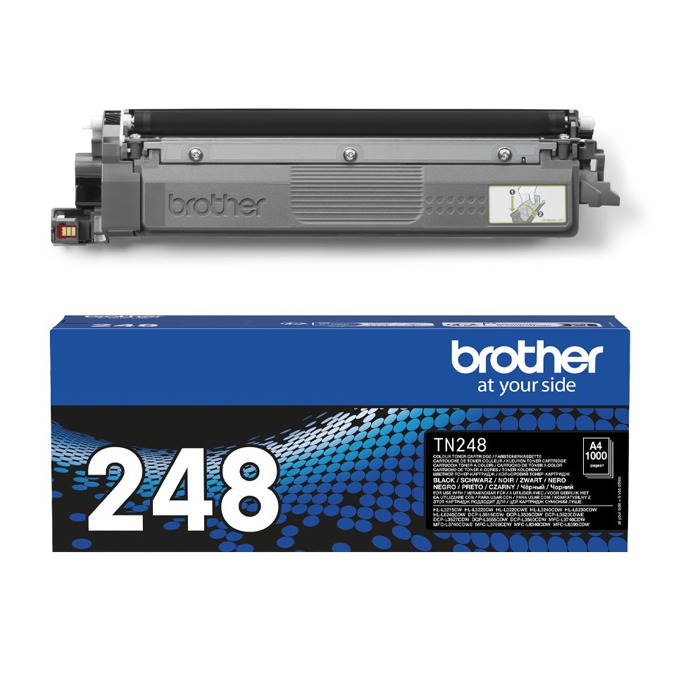 EAN 4977766814034 - Brother TN-248BK cartucho de tóner 1 pieza(s) Original Negro imagen 5