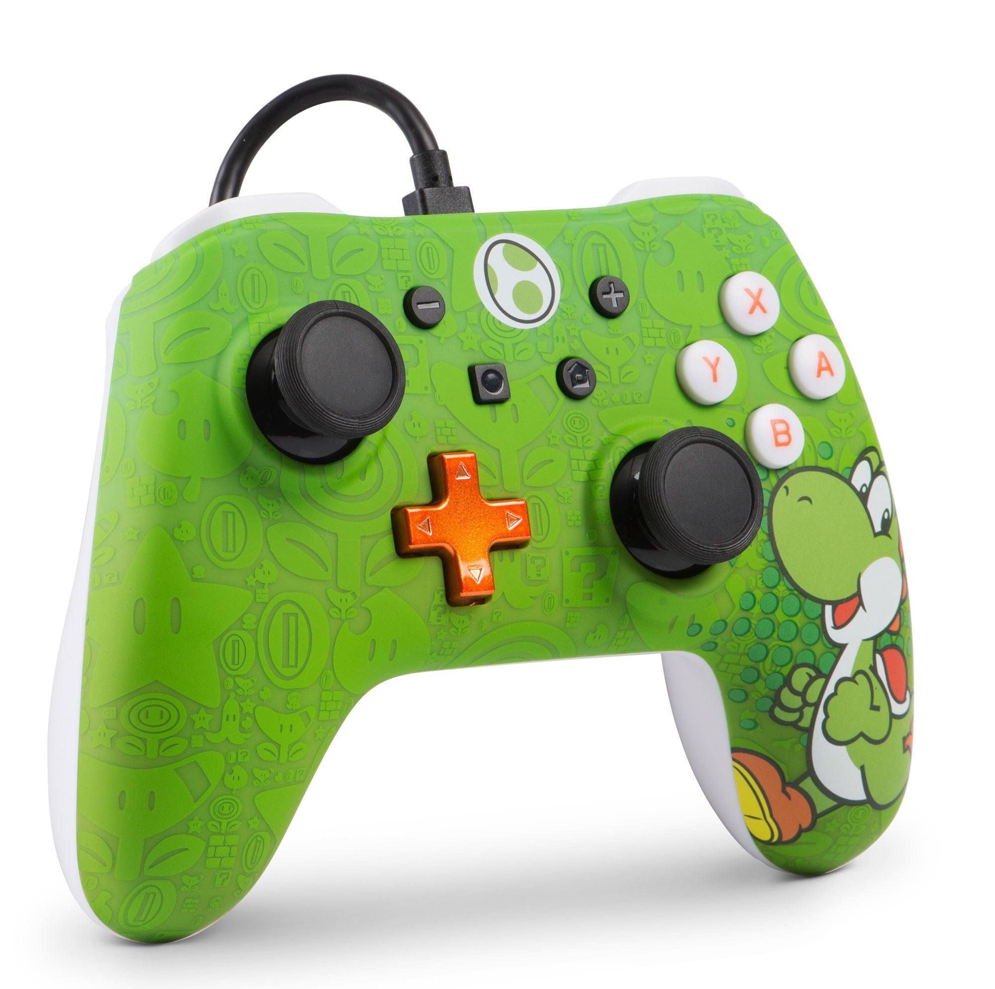 Mando Wired Controller Nintendo Switch Súper Mario Yoshi Usb 2.0 1.8m