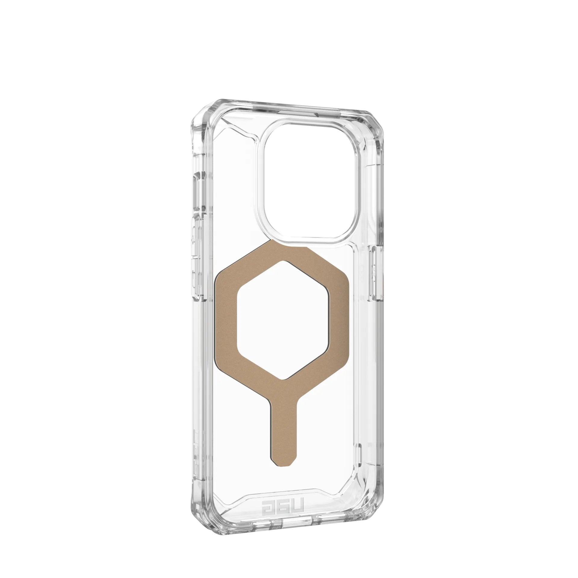 Urban Armor Gear 114286114381 Funda Para Iphone 15 Pro 15,5 Cm (6.1") Oro, Transparente