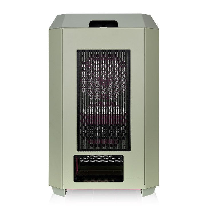 Caja Pc Thermaltake The Tower 300 Verde Claro/Rosa, Vidrio Templado Ca-1y4-00sjwn-00
