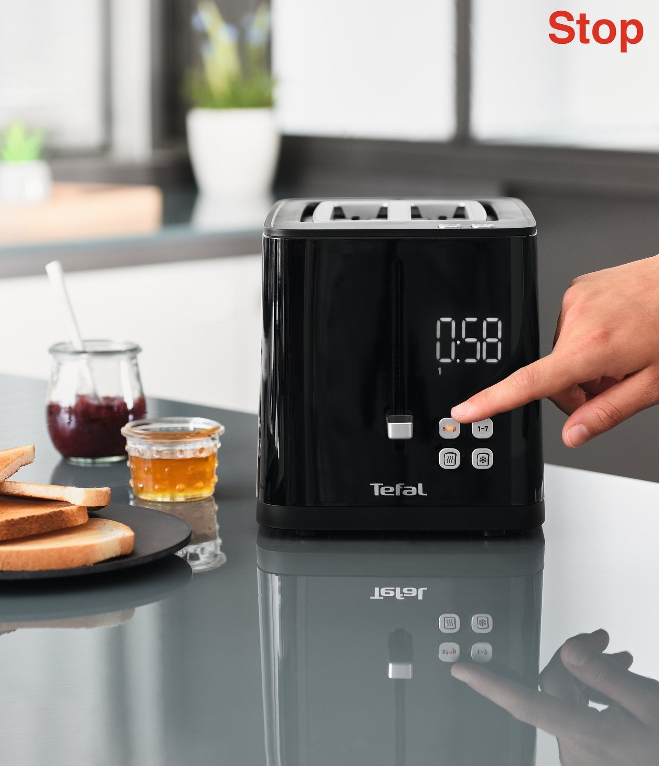 Tostadora Tefal Tt640810 2 Rebanada(S) Negro 850 W