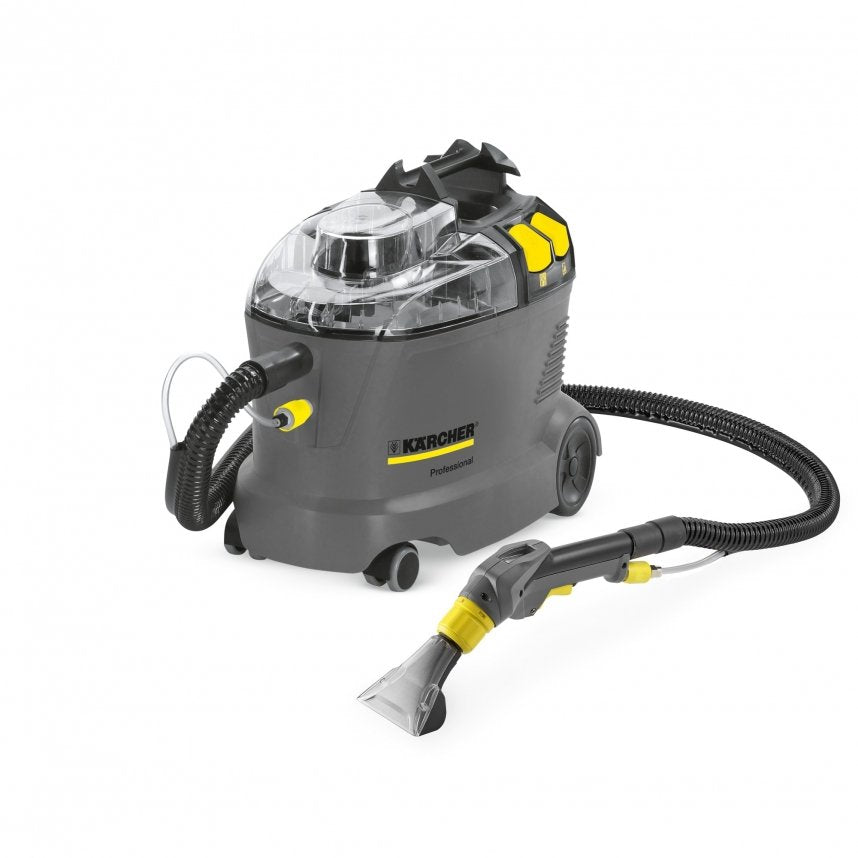 EAN 4054278882567 - Kärcher Puzzi 8/1 C 7 L Aspiradora de tambor Húmedo 1200 W Sin bolsa imagen 1
