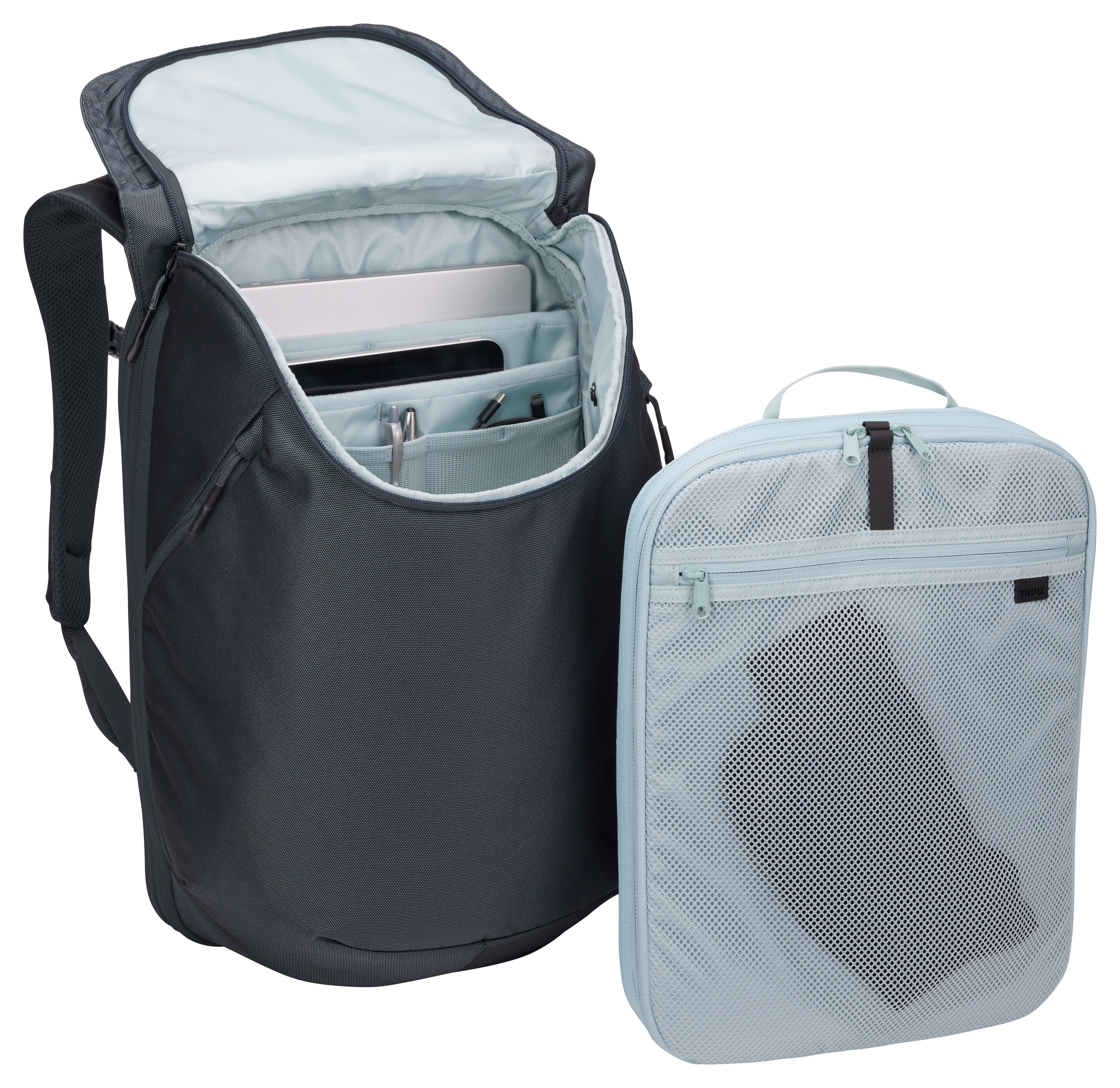 Mochila De Viaje Thule Subterra 2 Tstb434 Dark Slate Gris Poliéster