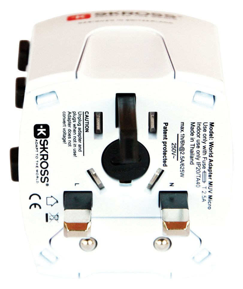 Multi Adaptador De Viaje Skross 1302180