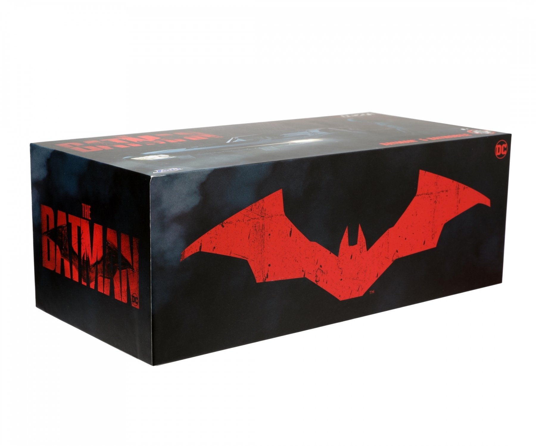 Vehiculo Batmobile + Figura Batman Metal Batman Dc Comics 1:24