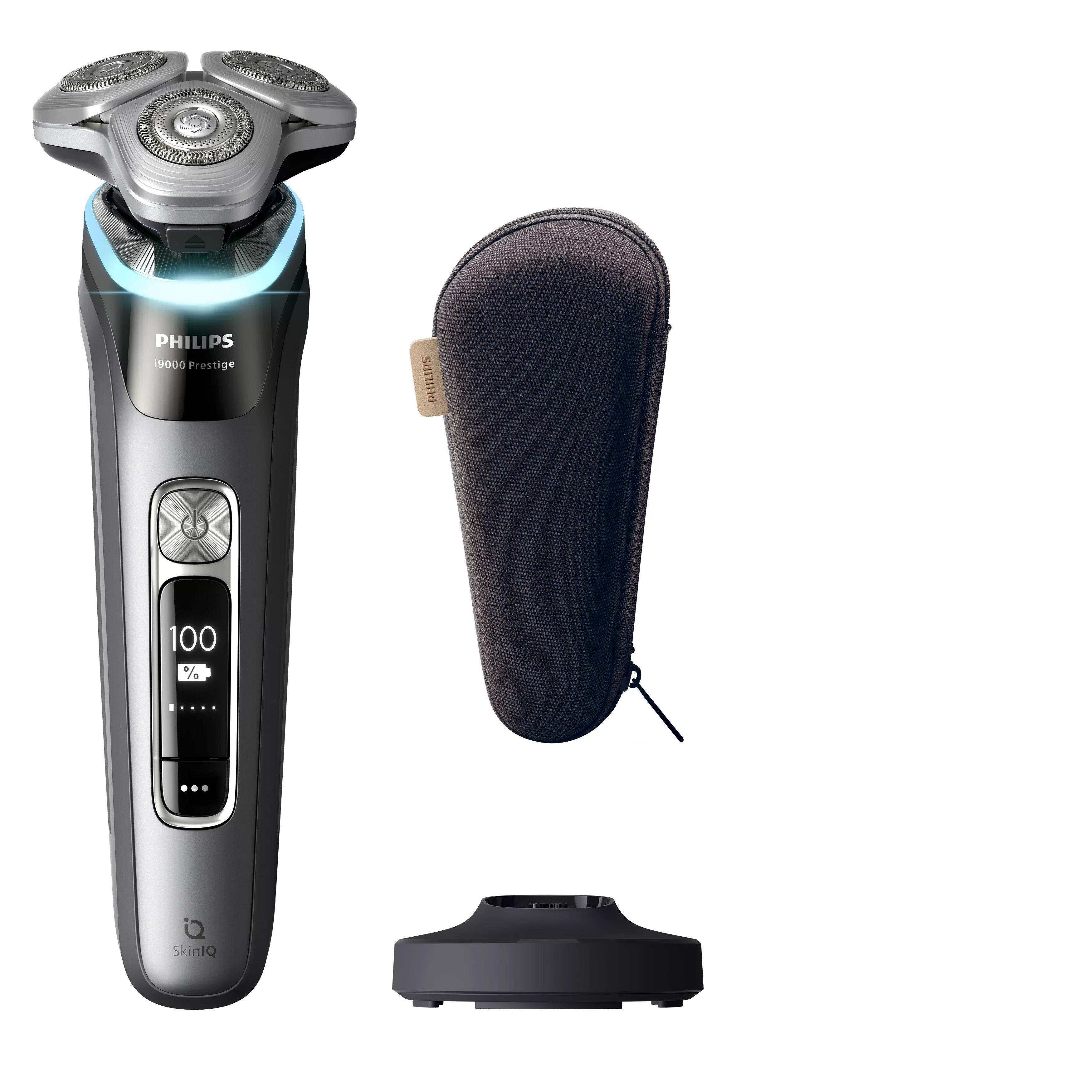 EAN 8720689030137 - Philips XP9202/10 afeitadora Máquina de afeitar de rotación Recortadora Gris imagen 2