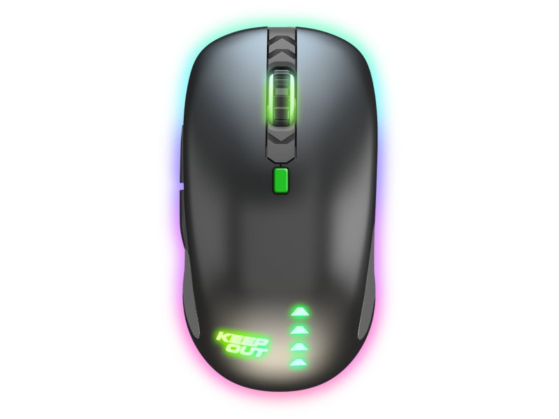 EAN 8435099522317 - KeepOut X9CH ratón Juego Ambidextro USB tipo A Laser 8200 DPI imagen 1
