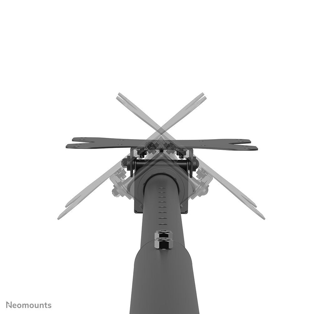 Soporte Neomounts Cl35-340bl12 De Techo Para Monitor/Tv 23-42" - Alt. 106-156 Cm