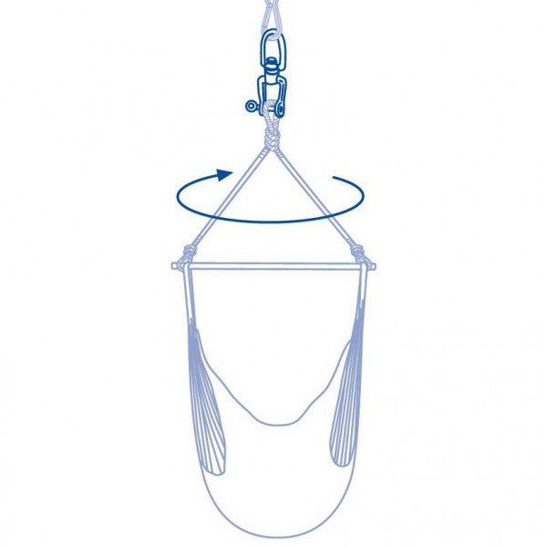 EAN 4030454000055 - AMAZONAS AZ-3040000 accesorio para hamaca Kit para colgar hamacas Plata Acero galvanizado, Nylon 200 kg imagen 2