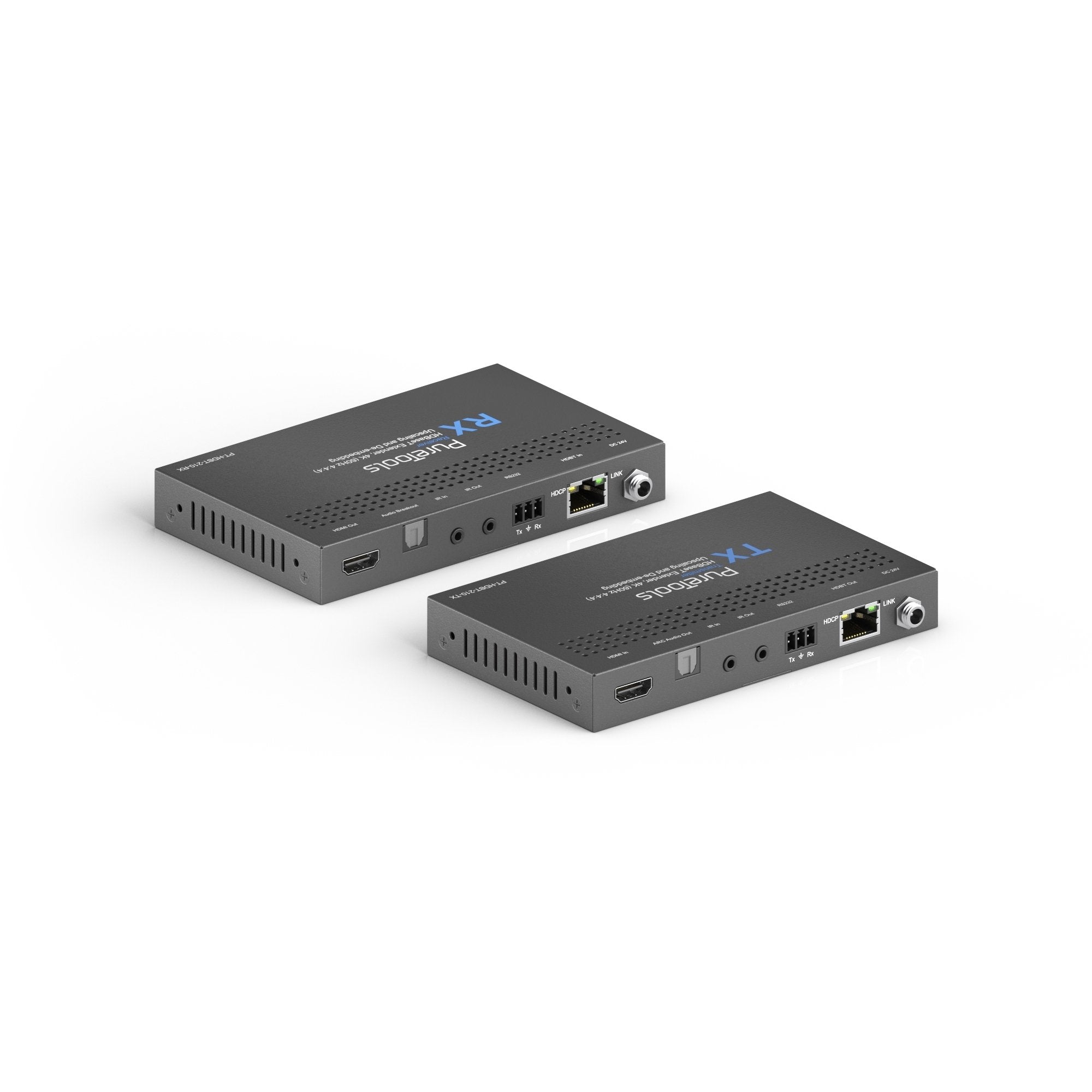 EAN 4251364718407 - PureTools PT-HDBT-210 extensor audio/video Transmisor y receptor de señales AV Negro imagen 2