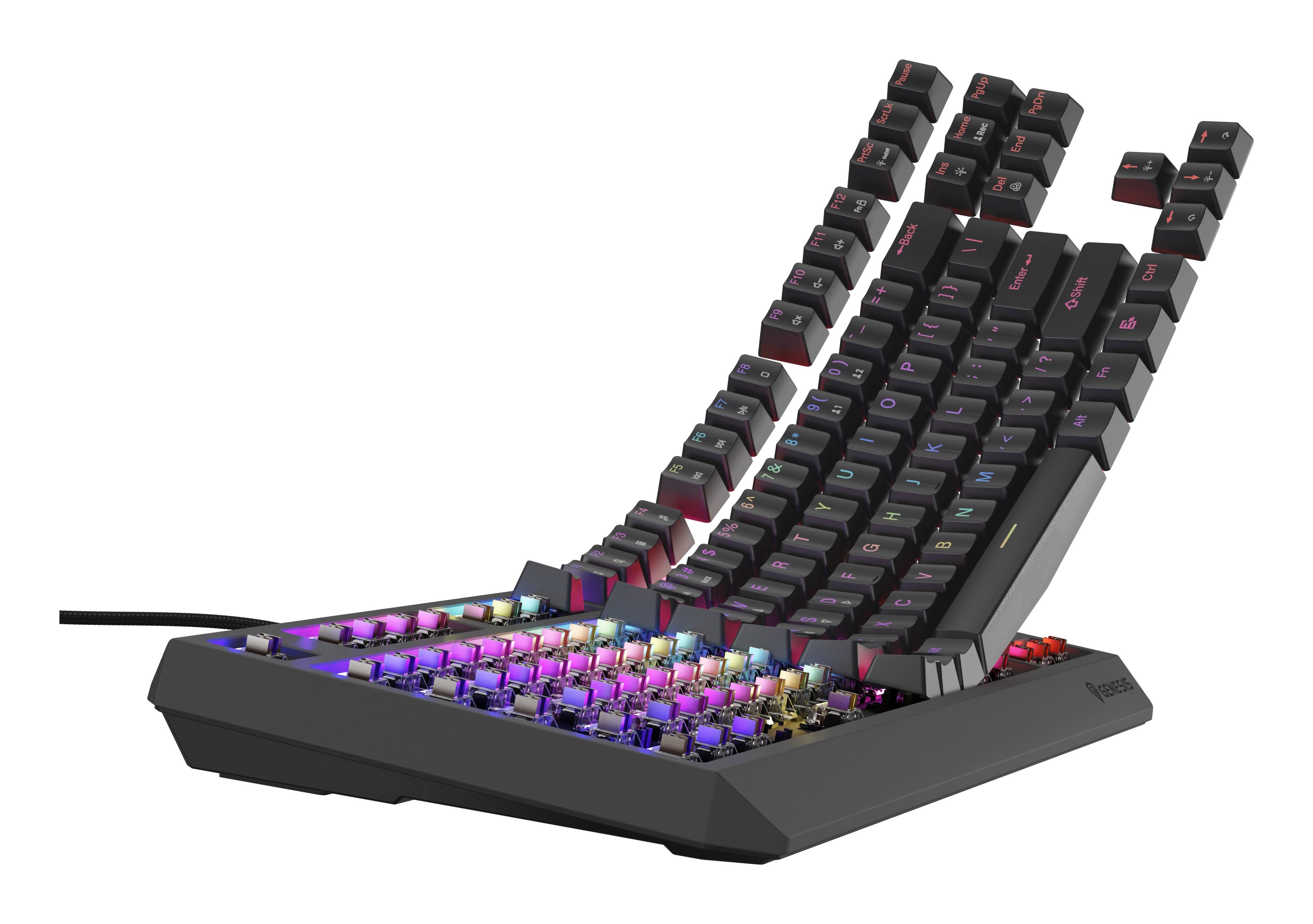 EAN 5901969443295 - GENESIS Thor 230 TKL teclado Juego USB QWERTY Inglés de EE. UU. Negro imagen 5