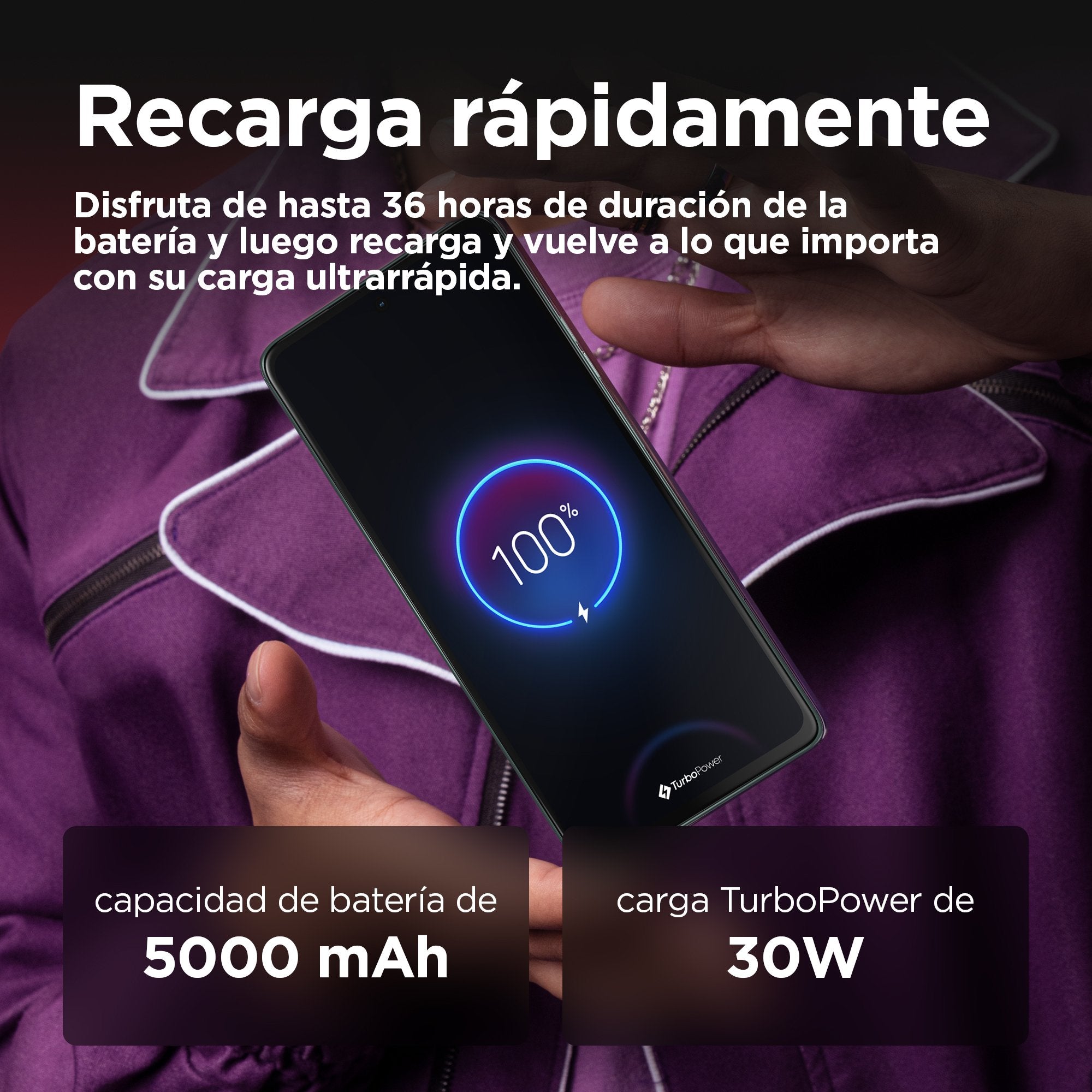 EAN 840023273681 - Motorola moto g75 5G 17,2 cm (6.78") Ranura híbrida Dual SIM Android 14 USB Tipo C 8 GB 256 GB 5000 mAh Ve imagen 9