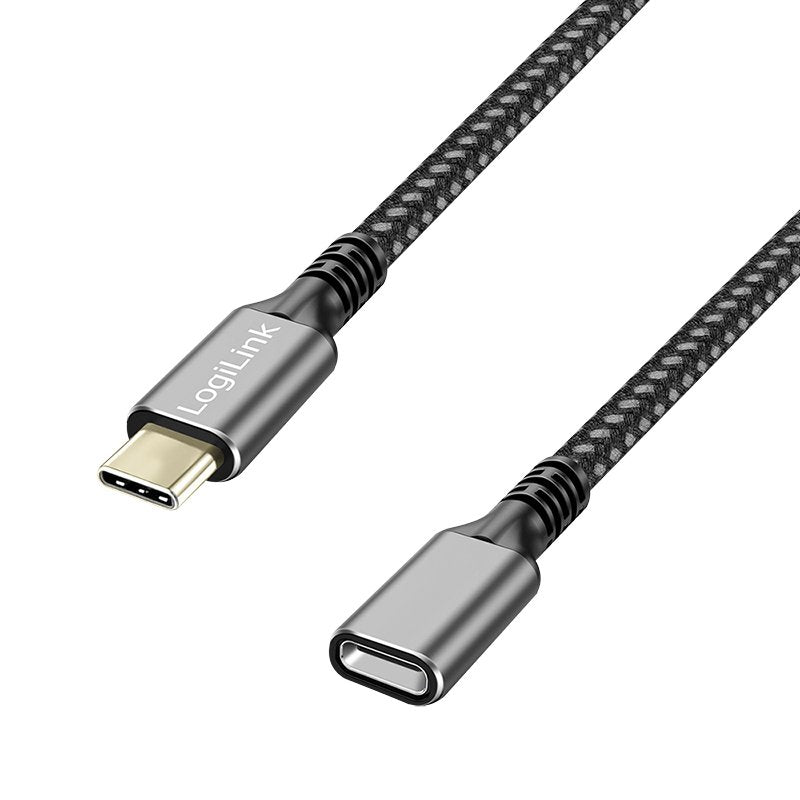 EAN 4052792074369 - LogiLink CUA0108 cable USB USB 3.2 Gen 2 (3.1 Gen 2) 1 m USB C 10 Gbit/s 100 W Negro, Gris imagen 1