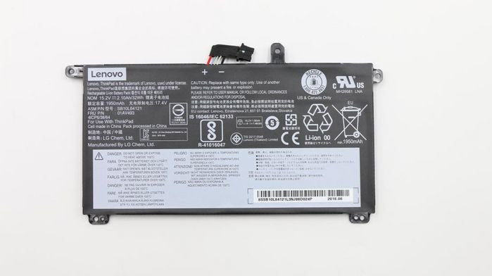 Lenovo 01av493 Refacción Para Notebook Batería