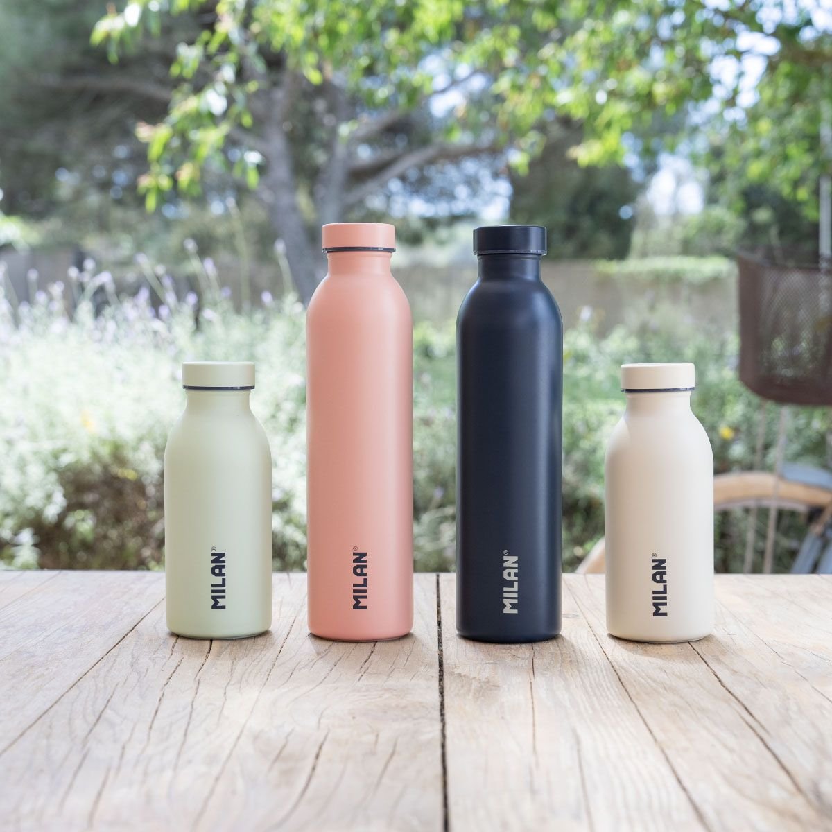 EAN 8411574092643 - Milan 643020B bidón de agua Uso diario 590 ml Acero inoxidable Marina imagen 7