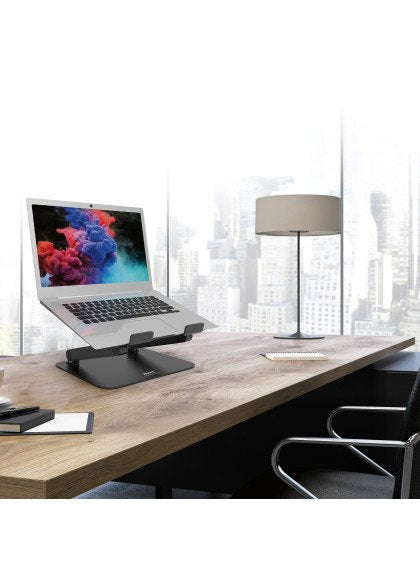 Soporte Para Portátil Port Designs Aluminio 39.6 Cm (15.6") Black