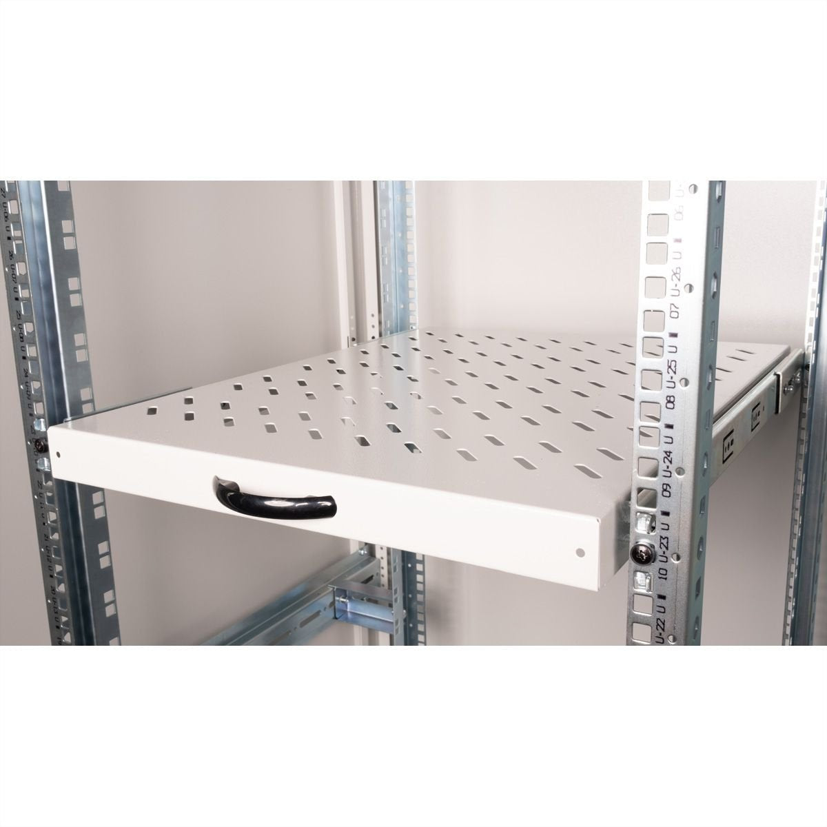 Roline Bandeja De Rack 48,26cm 19pulgadas 1 He Extraíble 550 T 25 Kg Gris