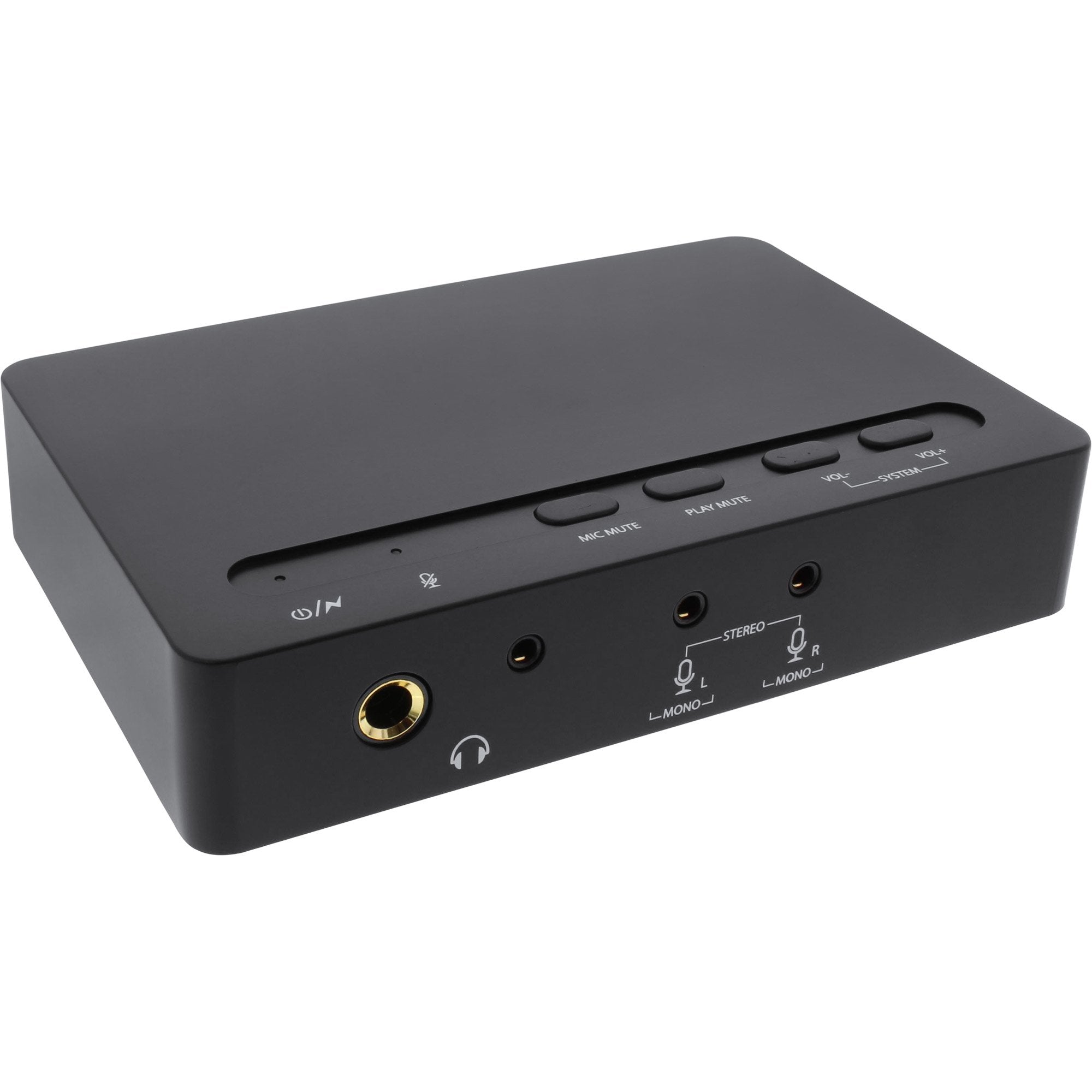 Caja De Sonido Inline Usb 2.0 7.1 48khz / 16 Bits