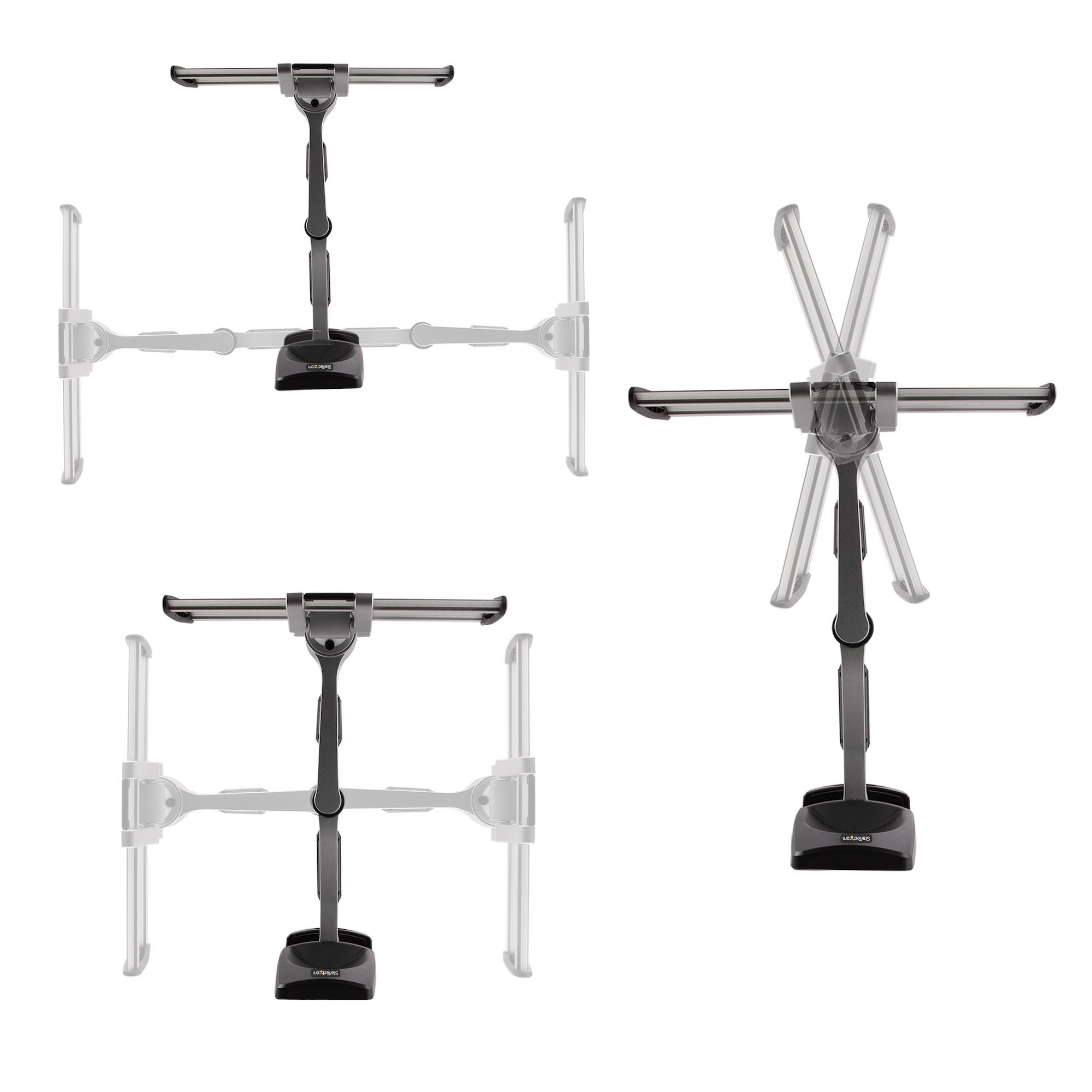 Startech.Com Soporte De Montaje Articulado De Pared Para Televisores - Soporte Vesa De Pared - Soporta Tv Plano O Curvos De 65 O 45kg - Perfil Bajo Retraible - De Esquina