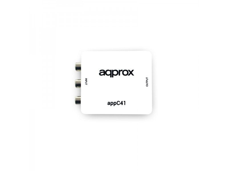 EAN 8435099525400 - Approx APPC41 adaptador de cable de vídeo RCA HDMI tipo A (Estándar) Blanco imagen 2