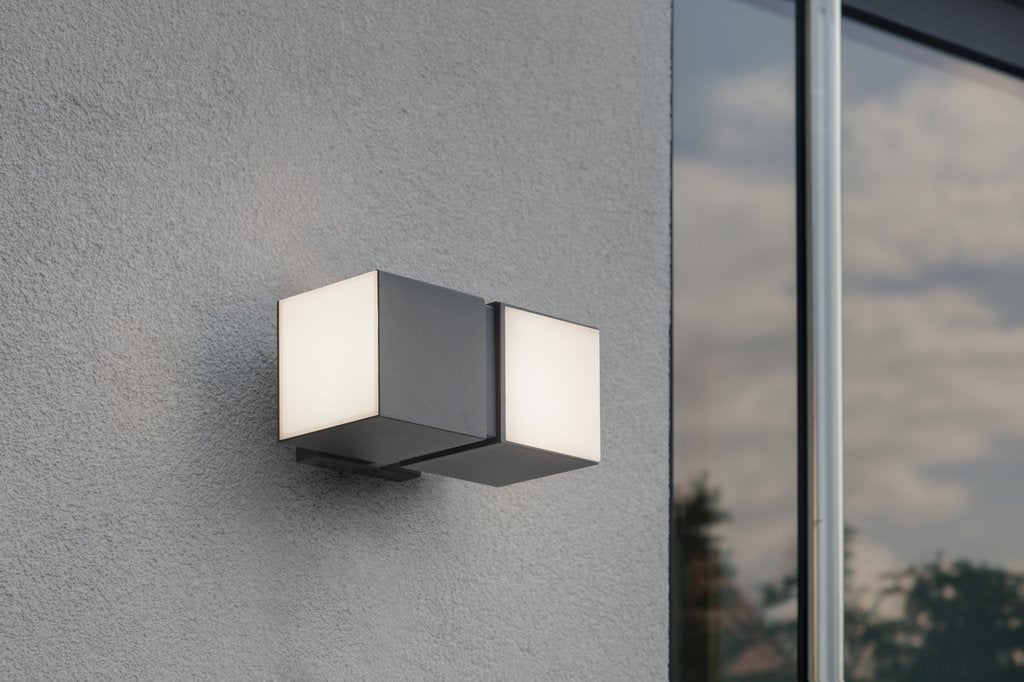 Lutec Cuba Aplique De Pared Para Exterior Led F