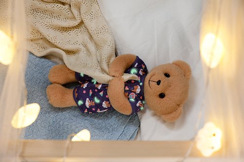 Zapf Creation Baby Born® Pijama De Peluche Que Brilla En La Oscuridad, Accesorios Para Muñecas 840689