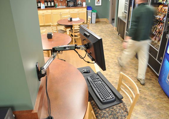 Ergotron Lx Series Lx Wall Mount Lcd Arm 86,4 Cm (34") Aluminio Pared