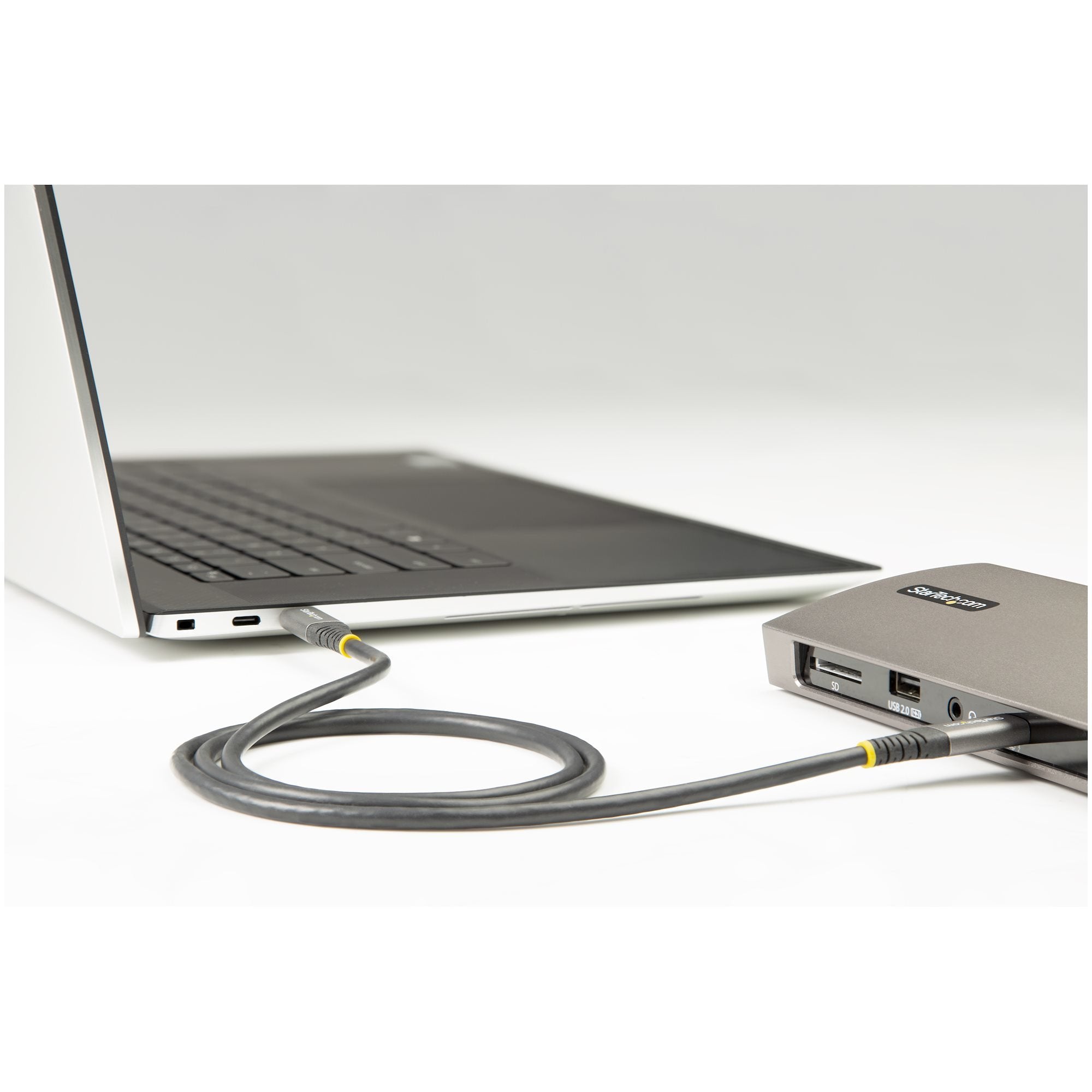 EAN 0065030893305 - StarTech.com USB31CCV50CM cable USB USB 3.2 Gen 2 (3.1 Gen 2) 0,5 m USB C Gris, Negro imagen 7