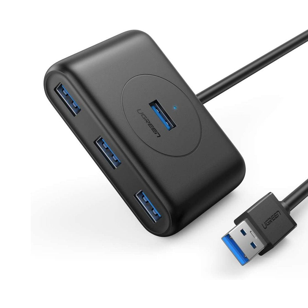 EAN 6957303822904 - Ugreen 20290 hub de interfaz USB 3.2 Gen 1 (3.1 Gen 1) Type-A 5000 Mbit/s Negro imagen 1