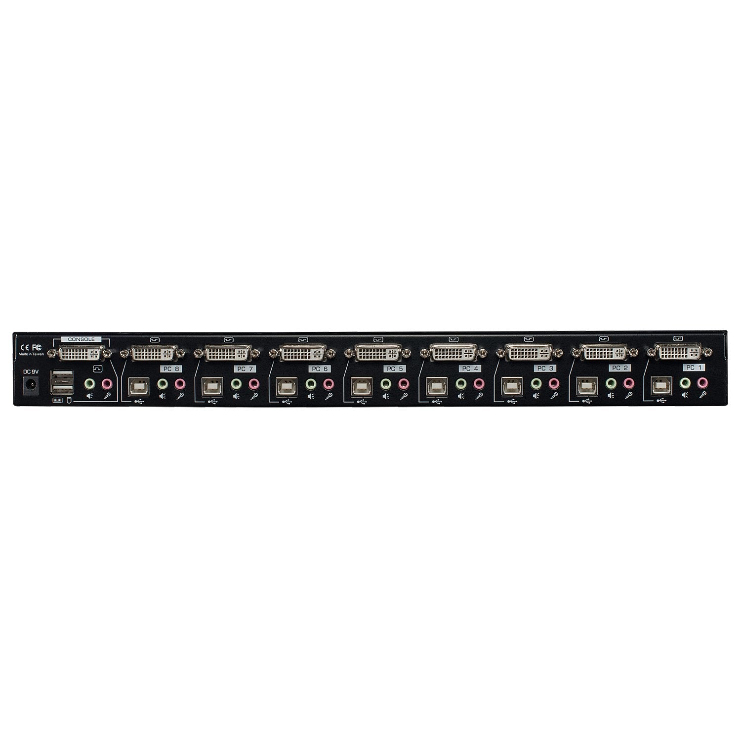 Conmutador Kvm De Audio Lindy Dvi-I Single Link Usb 2.0 Pro 8 Puertos