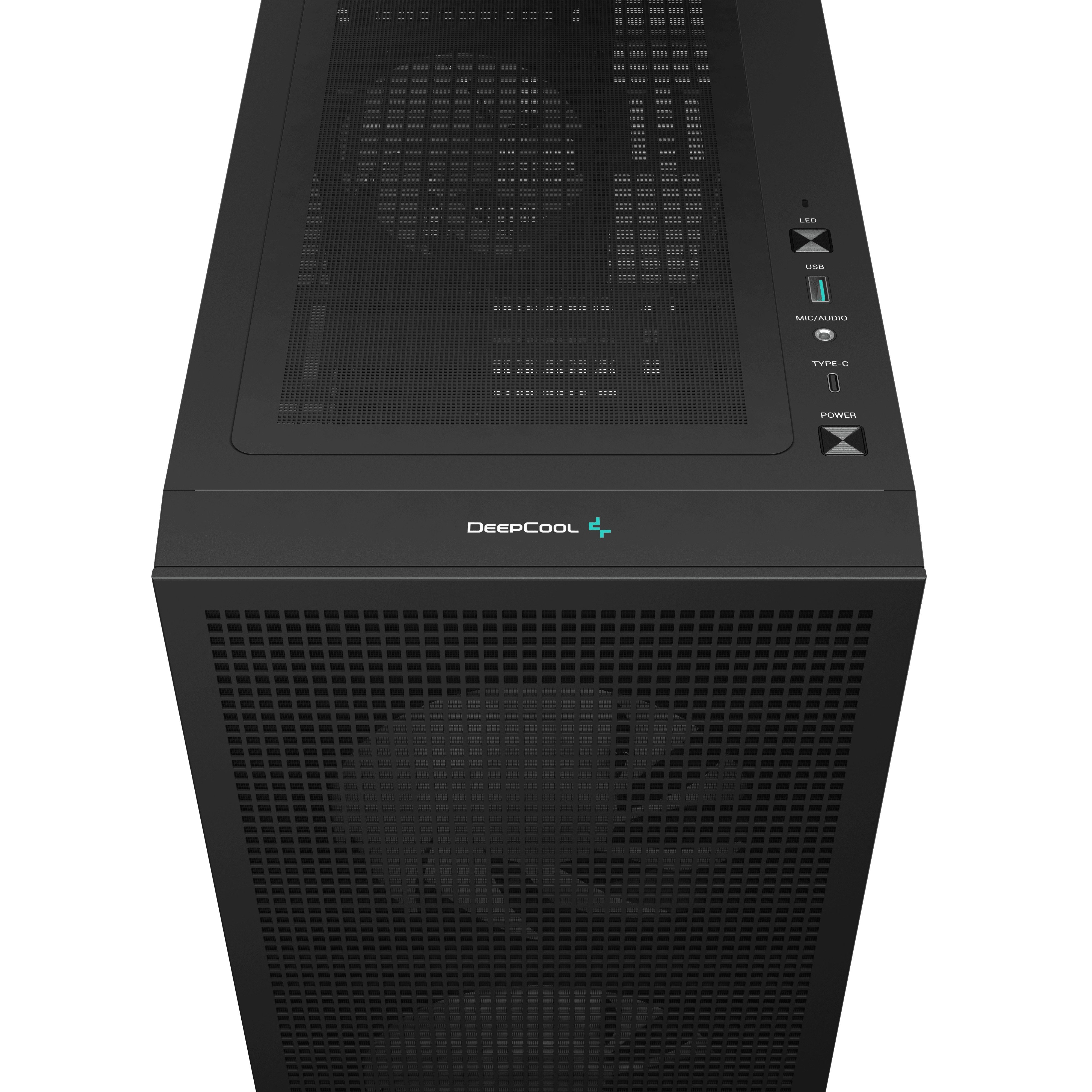 EAN 6933412774693 - DeepCool CH360 DIGITAL Micro Torre Negro imagen 8