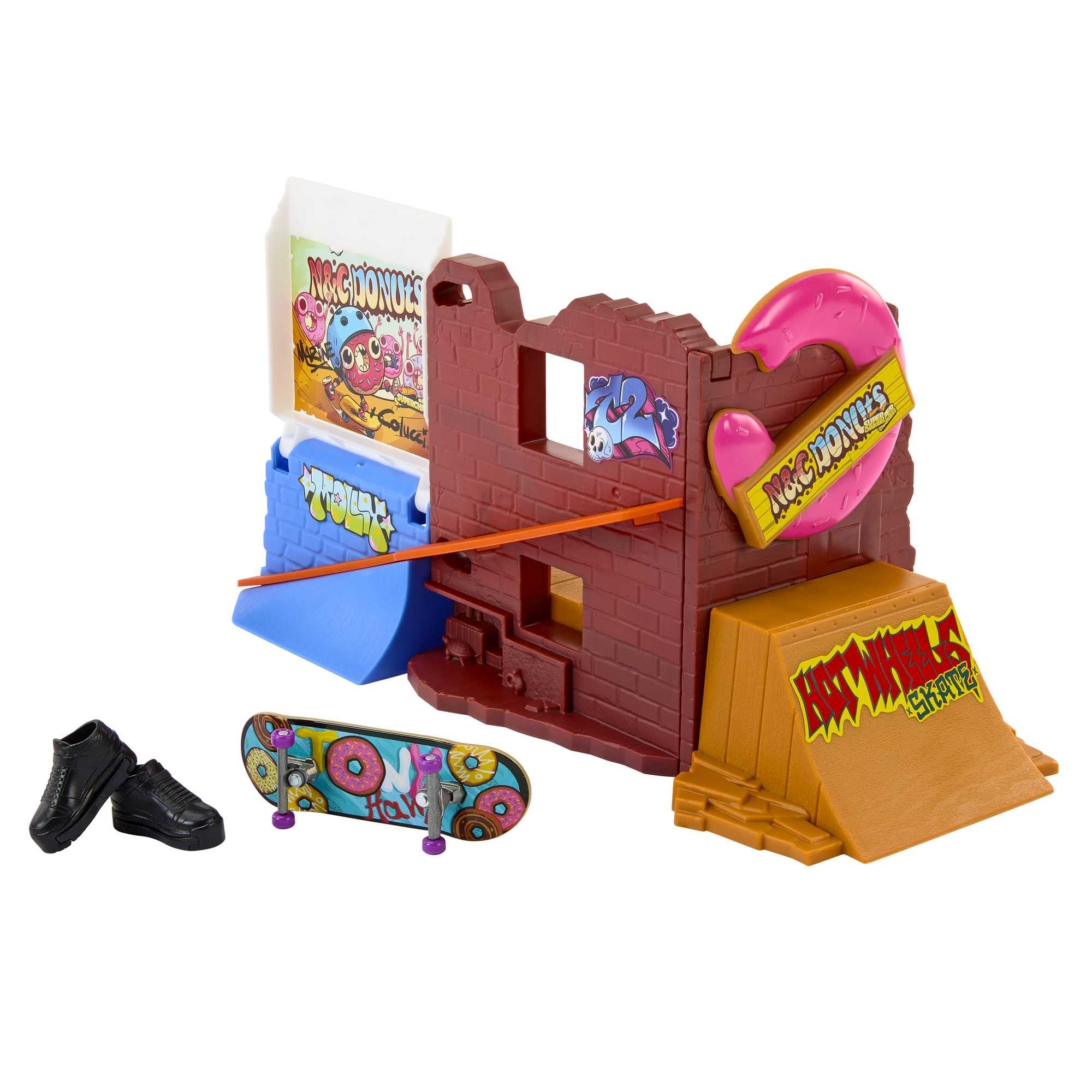 Mattel Hot Wheels Skate Donut Skatepark