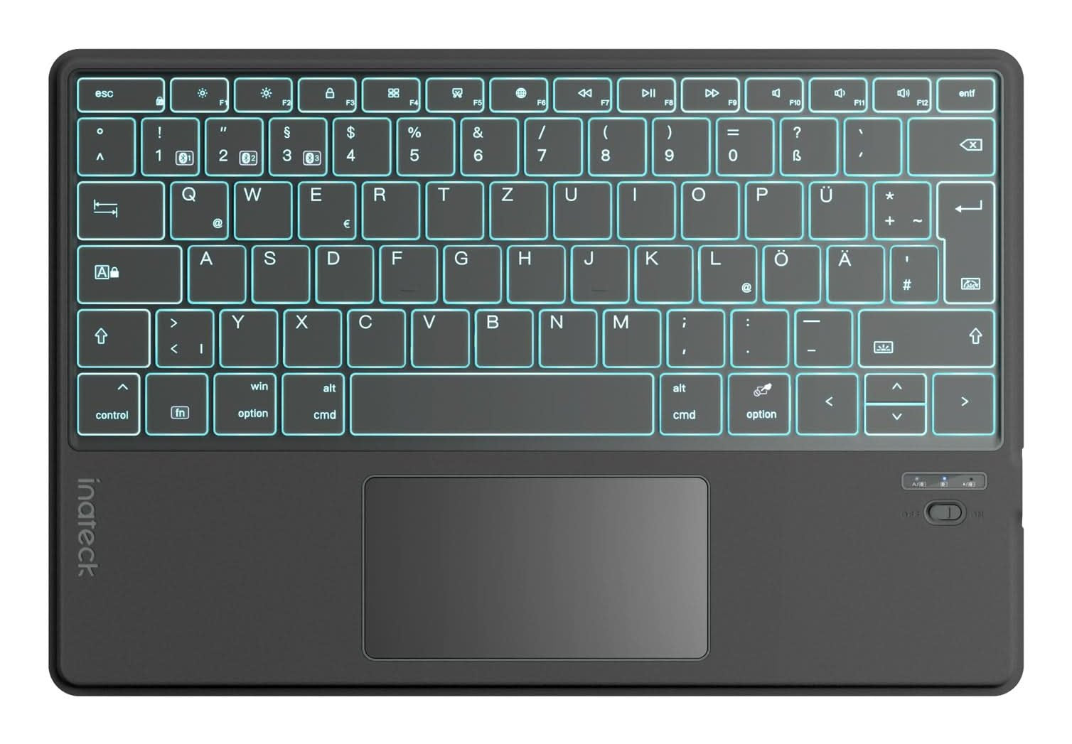 EAN 6976521110716 - Inateck KB01104_GRAY accesorio o pieza de recambio para tableta Teclado imagen 1